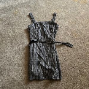 Black and white dress